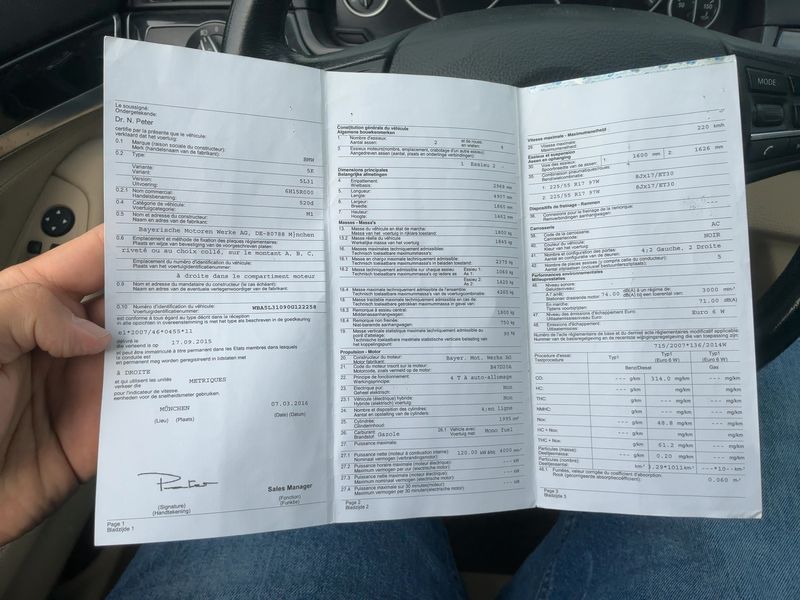 BMW 5er 520d 2016 – снимка 21