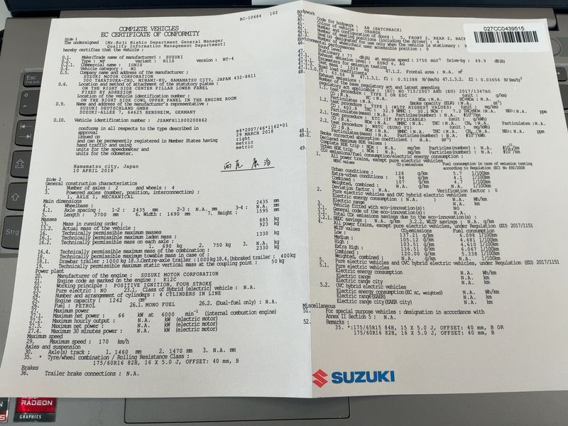 Suzuki Ignis 1.2 DualJet Basic — zdjęcie 16