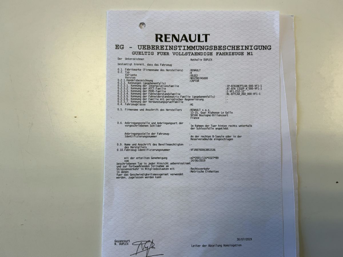 Renault Captur d'occasion