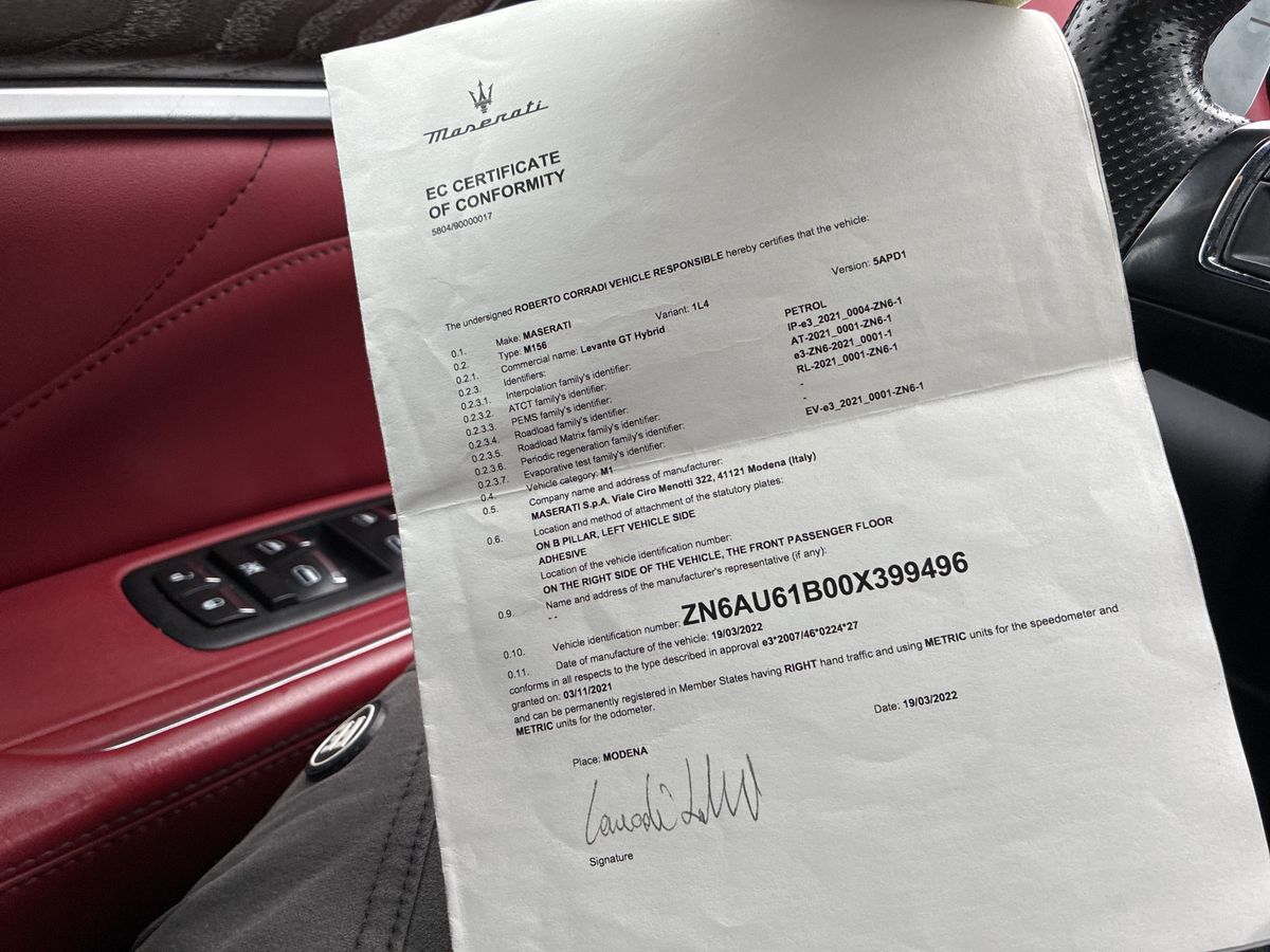 Maserati Levante d'occasion