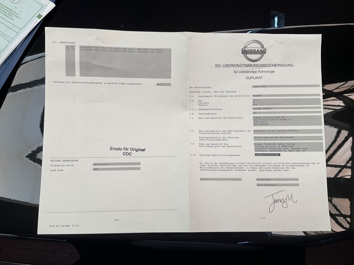 Nissan Qashqai d'occasion