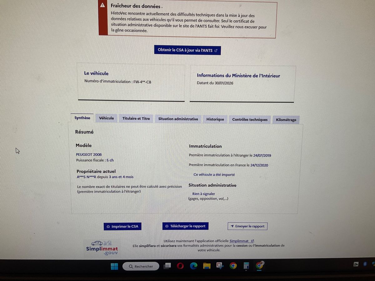 Peugeot 2008 d'occasion