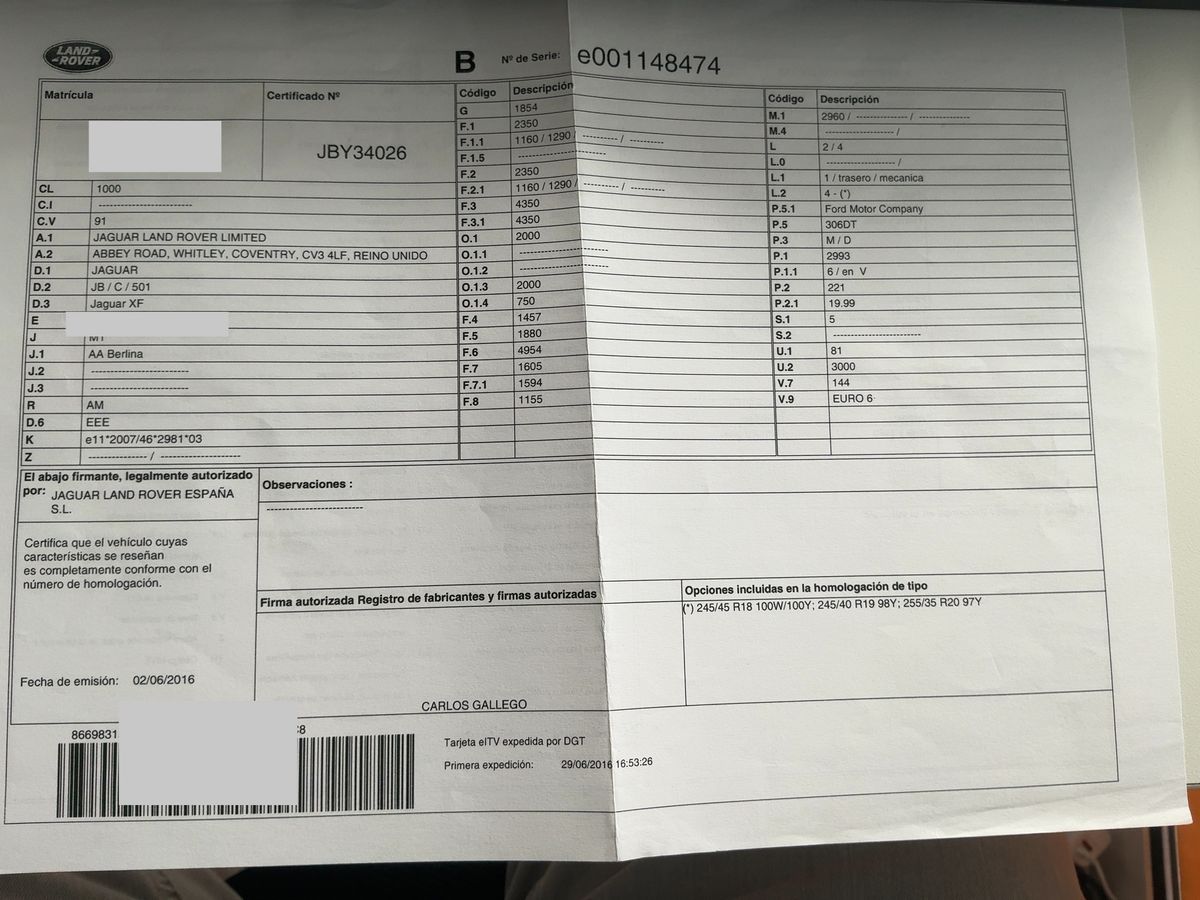 Jaguar XF d'occasion