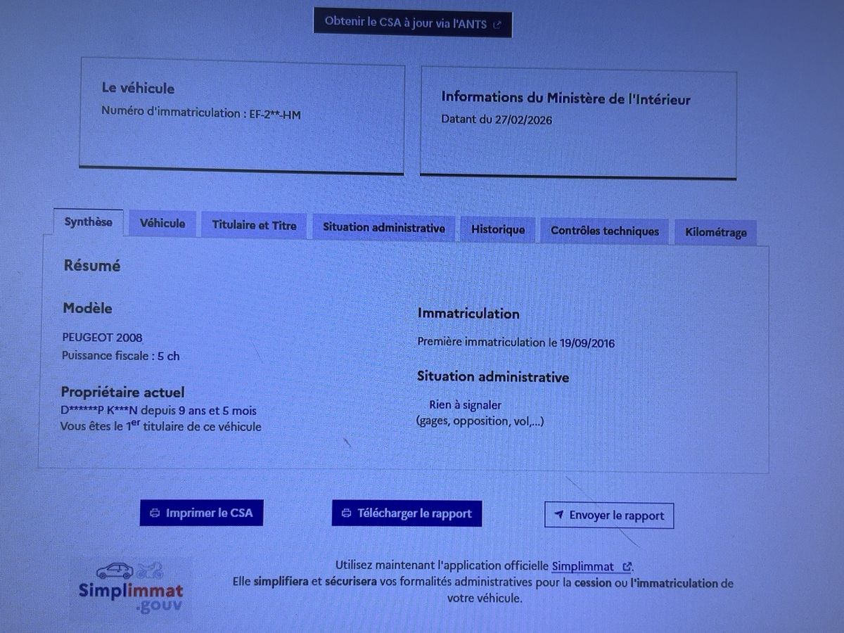 Peugeot 2008 d'occasion