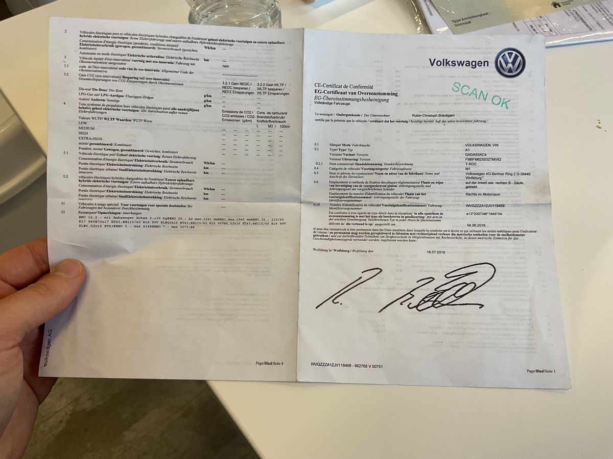 Volkswagen T-Roc d'occasion