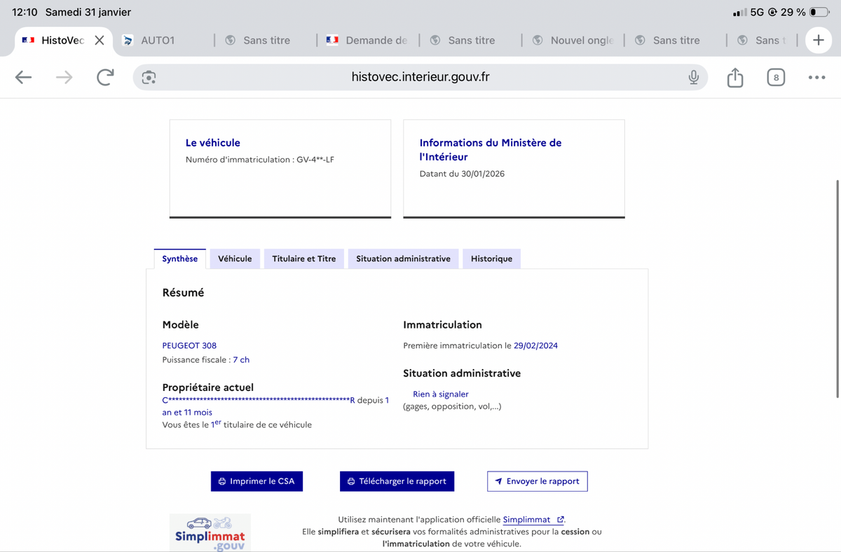 Peugeot 308 d'occasion