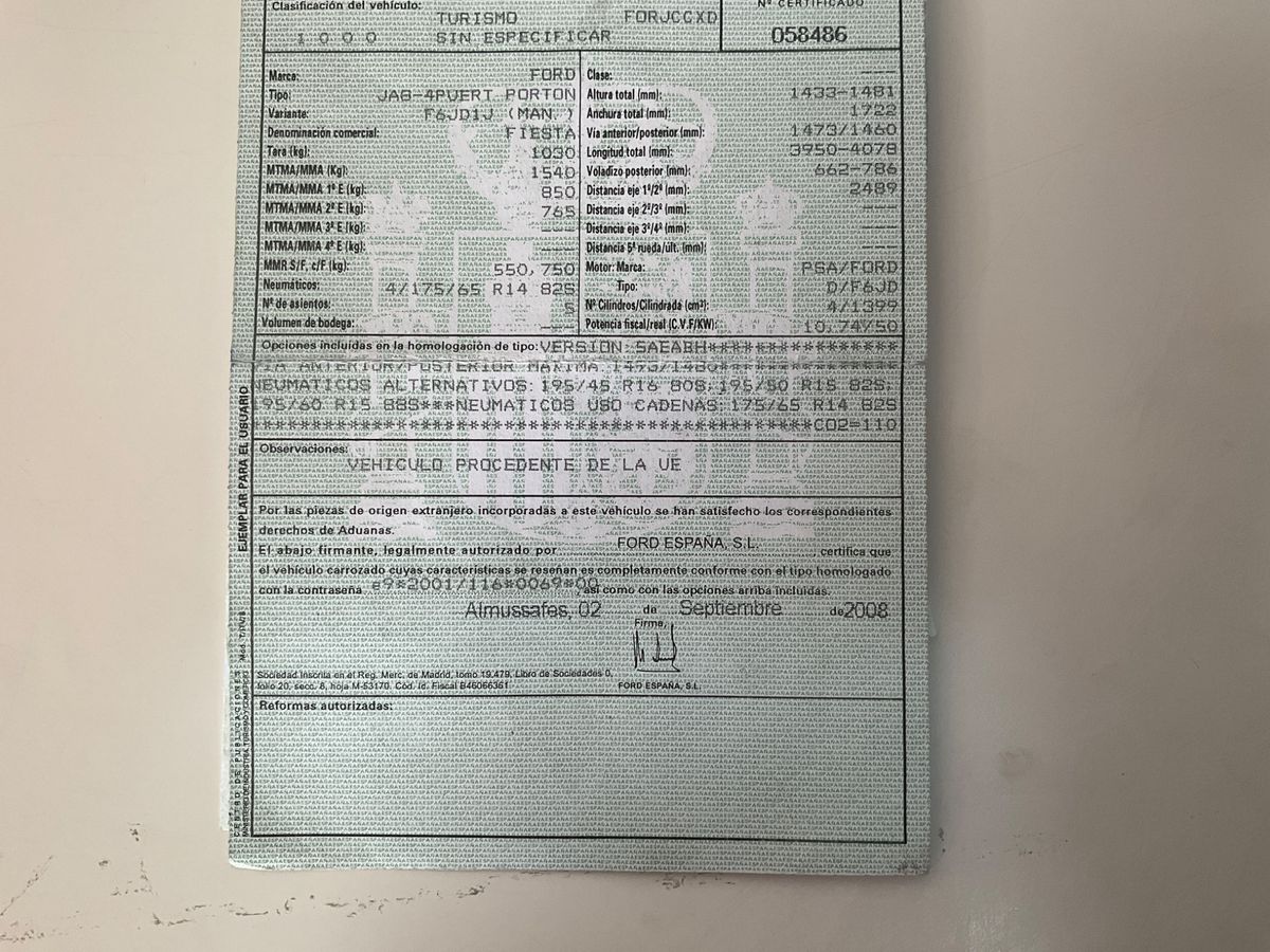 Ford Fiesta 1.4 TDCi Trend