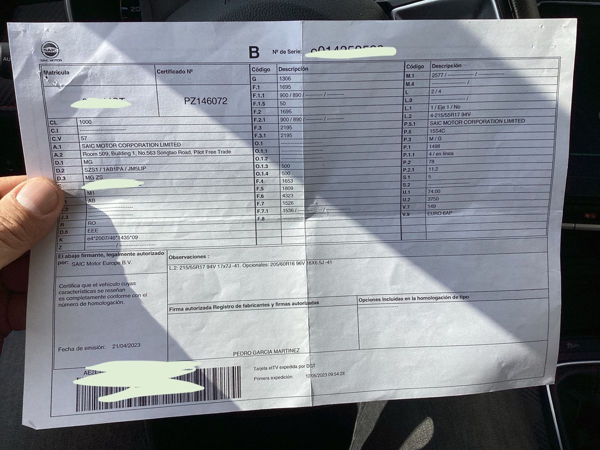 MG ZS 1.5 VTi Comfort