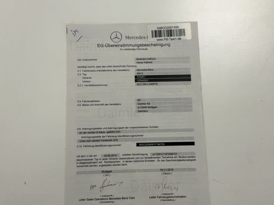 Mercedes-Benz GLC-Klasse d'occasion