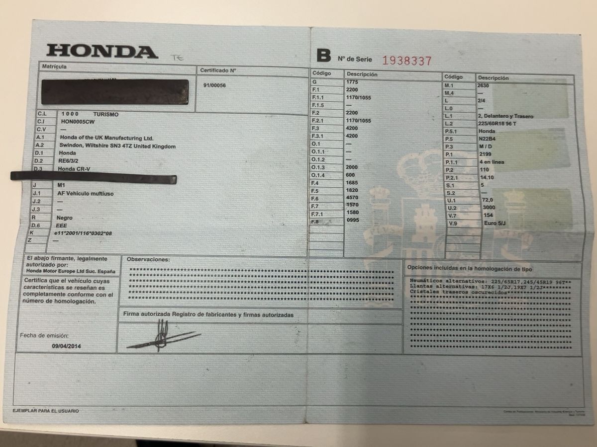 Honda CR-V d'occasion