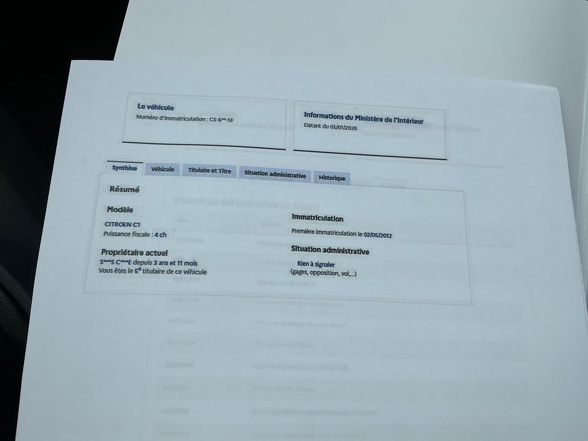 Citroen C1 d'occasion