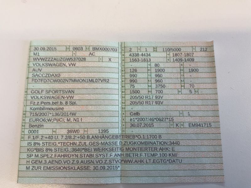 Volkswagen Golf VII Sportsvan 1.4 TSI Lounge BlueMotion Tech — zdjęcie 15