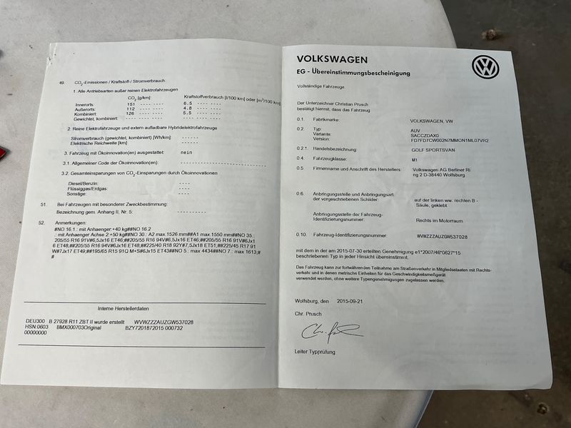 Volkswagen Golf VII Sportsvan 1.4 TSI Lounge BlueMotion Tech — zdjęcie 16