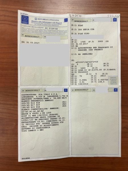 Fiat Tipo d'occasion