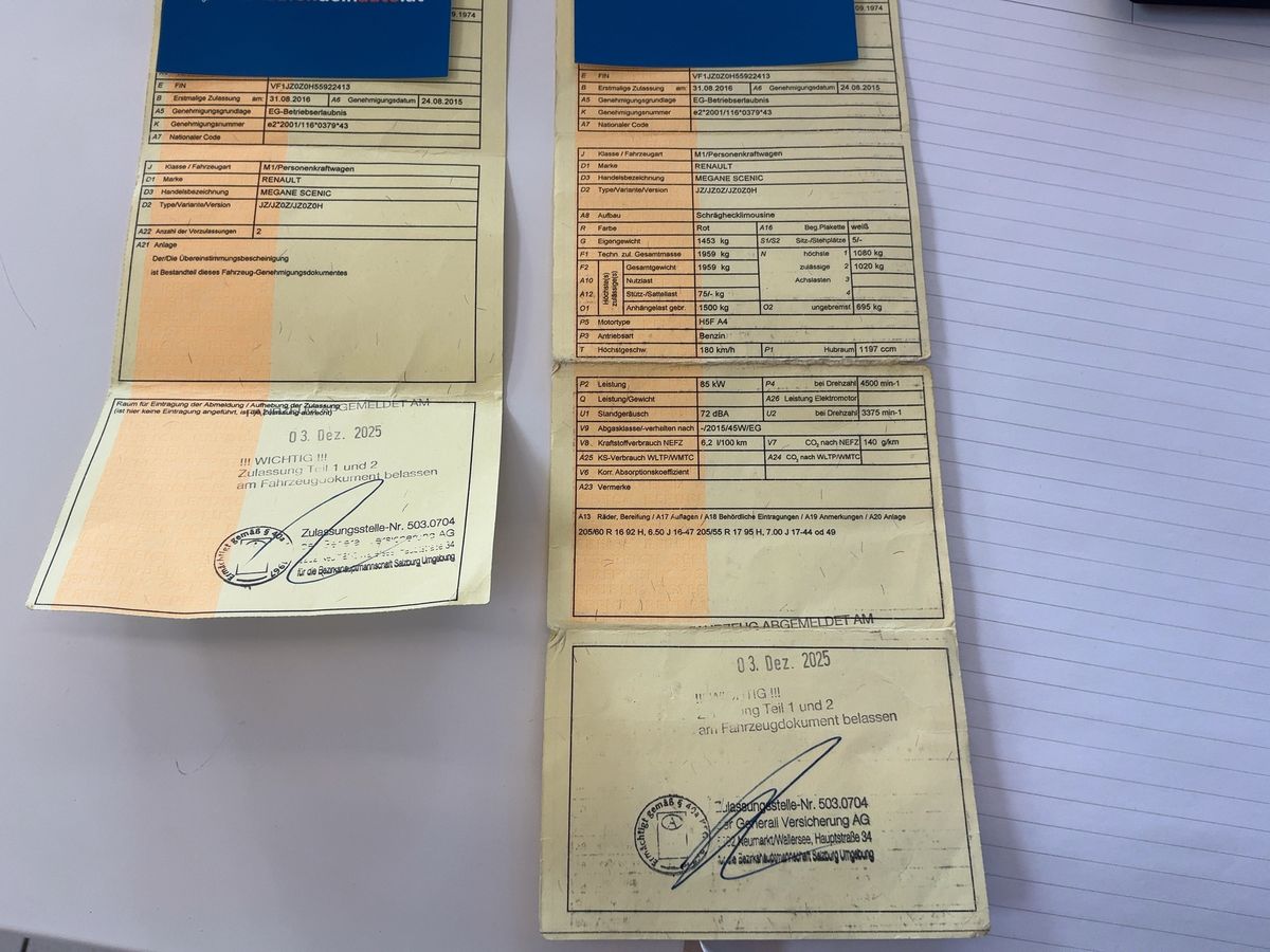 Renault Scenic d'occasion