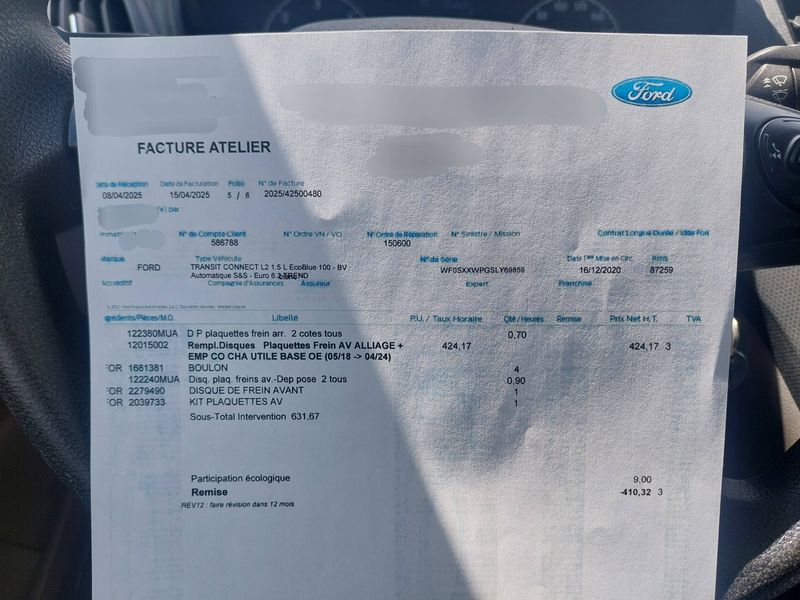 Ford Transit Connect 1.5 TDCi EcoBlue Kasten Trend lang — zdjęcie 18