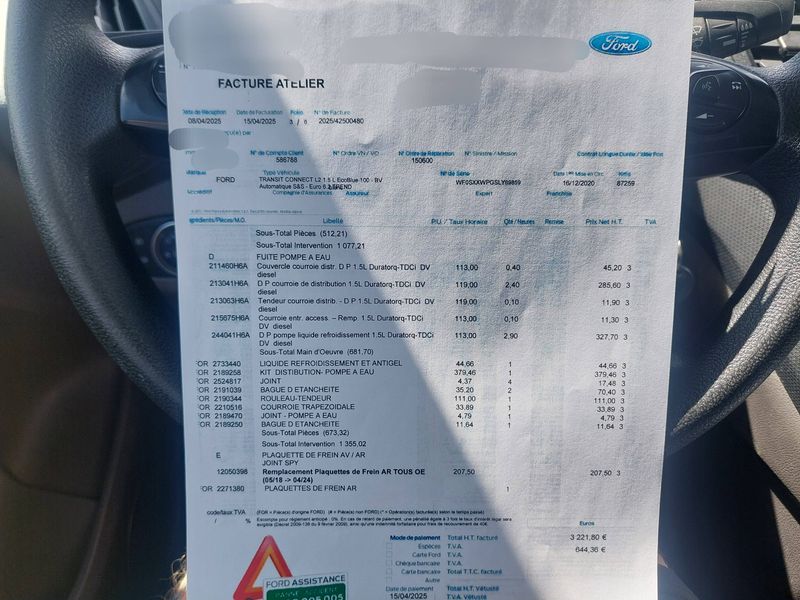 Ford Transit Connect 1.5 TDCi EcoBlue Kasten Trend lang — zdjęcie 19