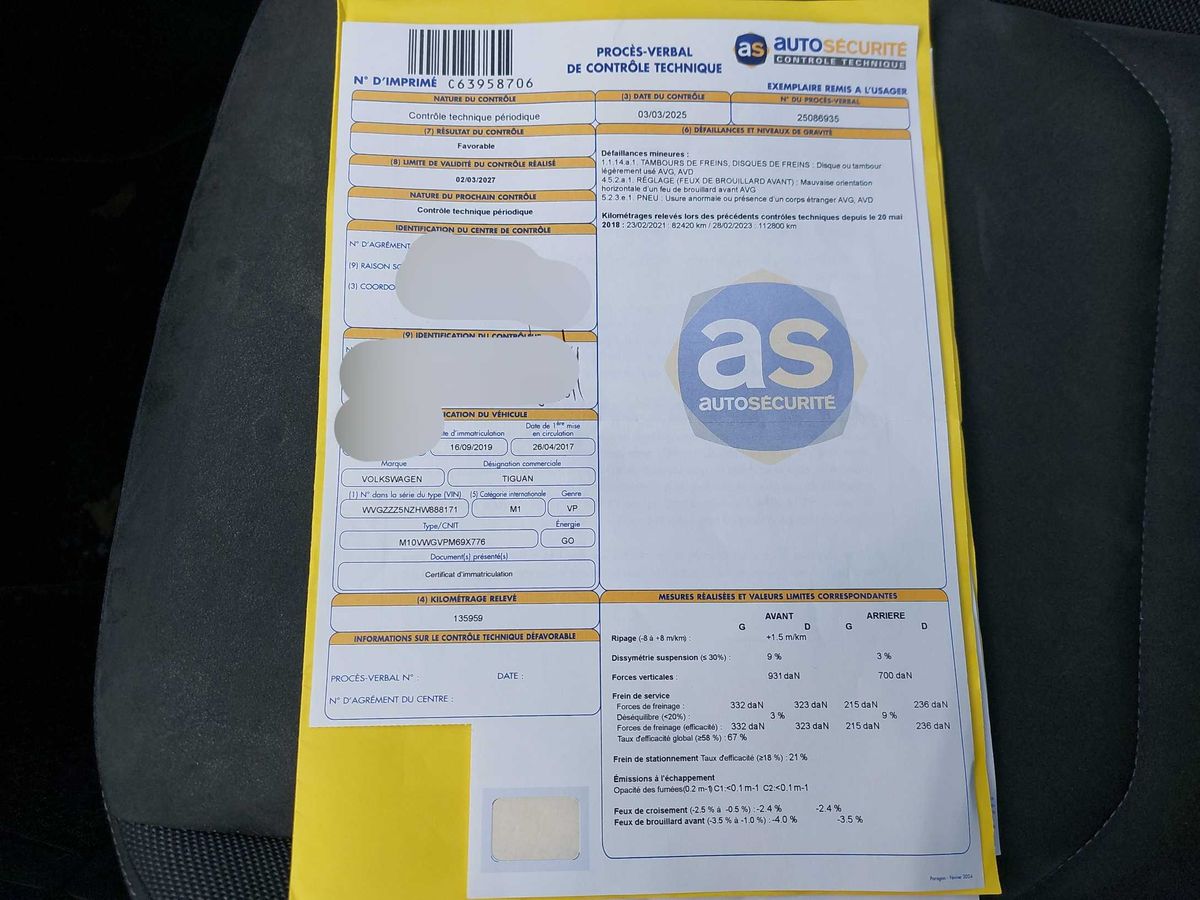 Volkswagen Tiguan d'occasion