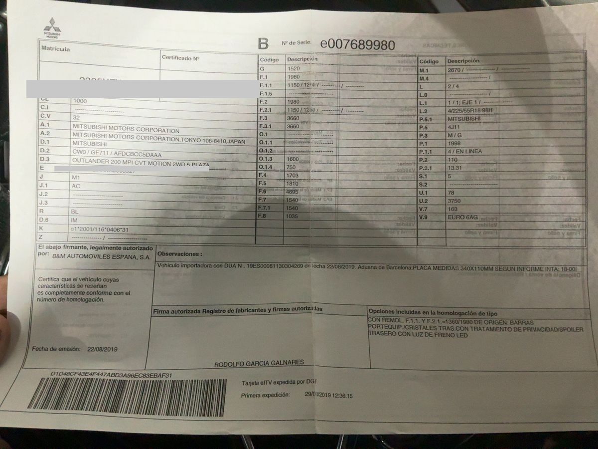 Mitsubishi Outlander d'occasion