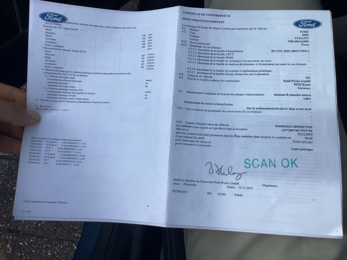 Ford Focus d'occasion