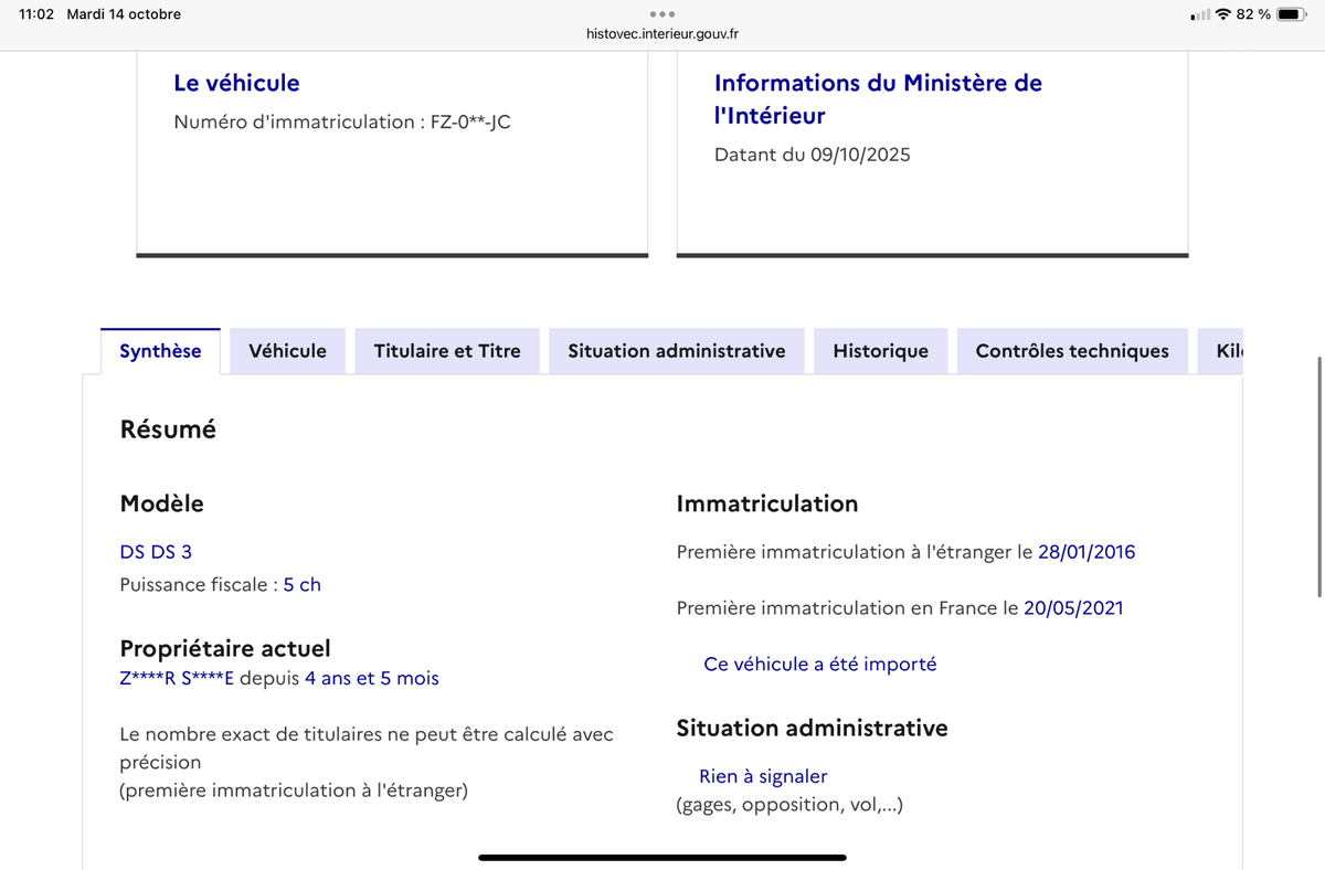 Citroen DS3 d'occasion