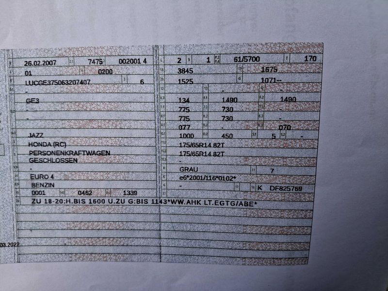 Honda Jazz 1.4 DSi LS — zdjęcie 15