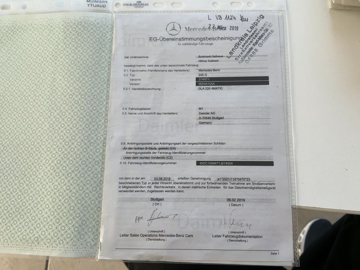 Mercedes-Benz GLA-Klasse d'occasion