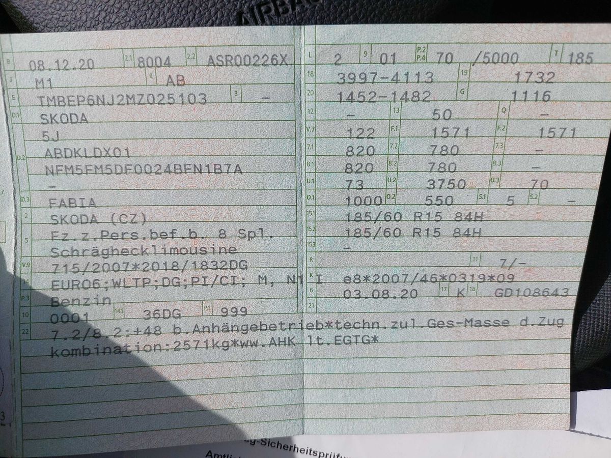 Skoda Fabia d'occasion