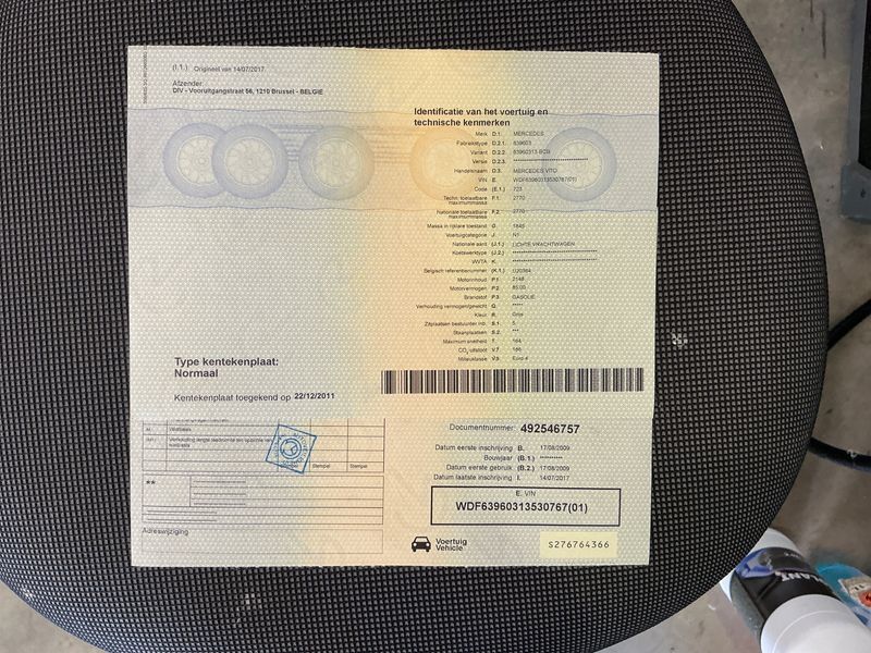 Mercedes-Benz Vito 111 CDI Lang 2009 – снимка 5