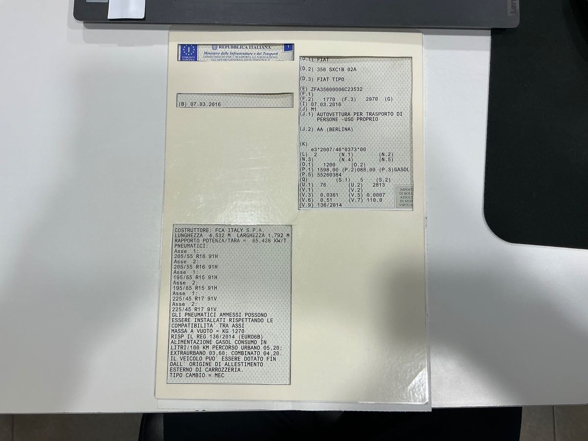 Fiat Tipo d'occasion