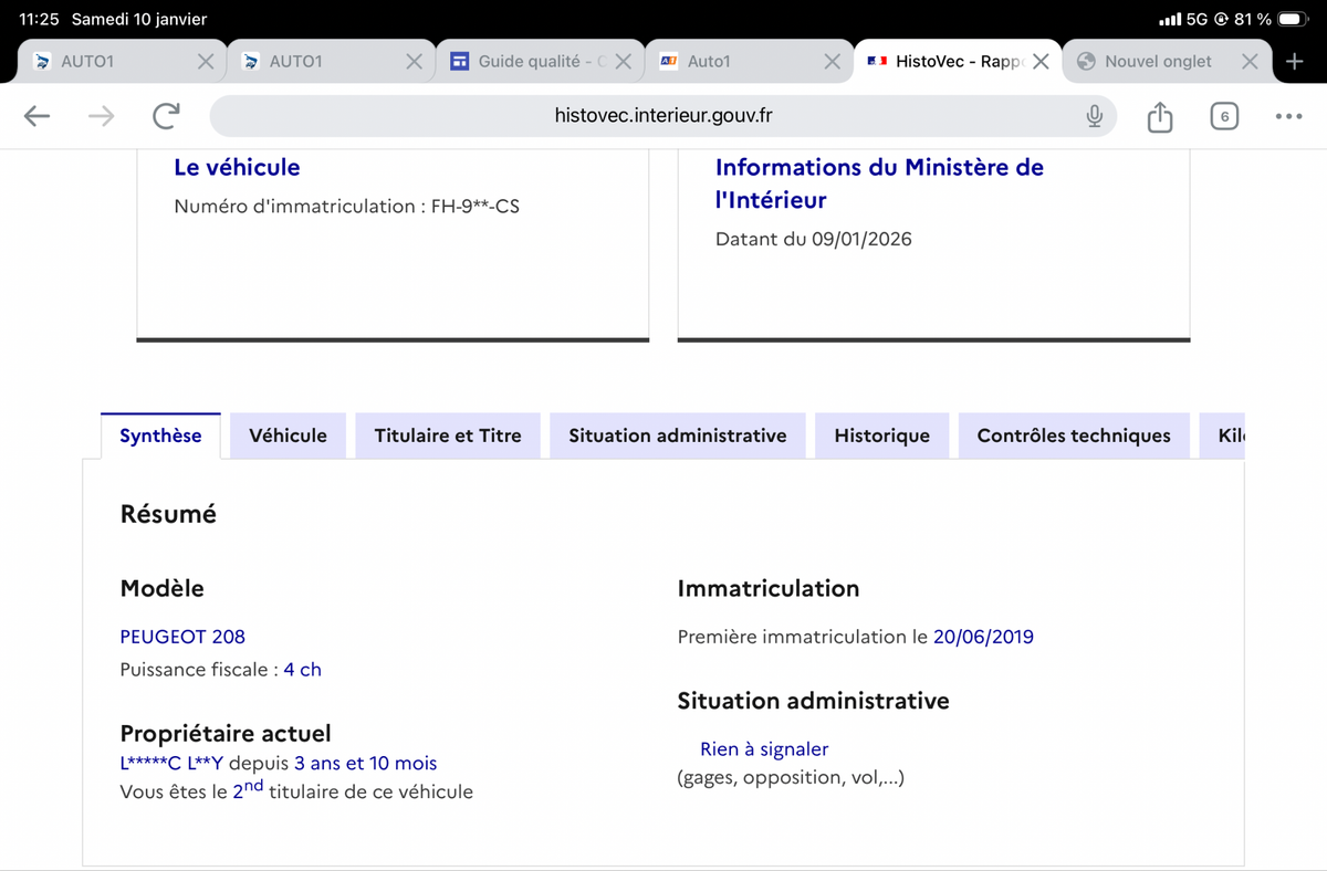 Peugeot 208 d'occasion