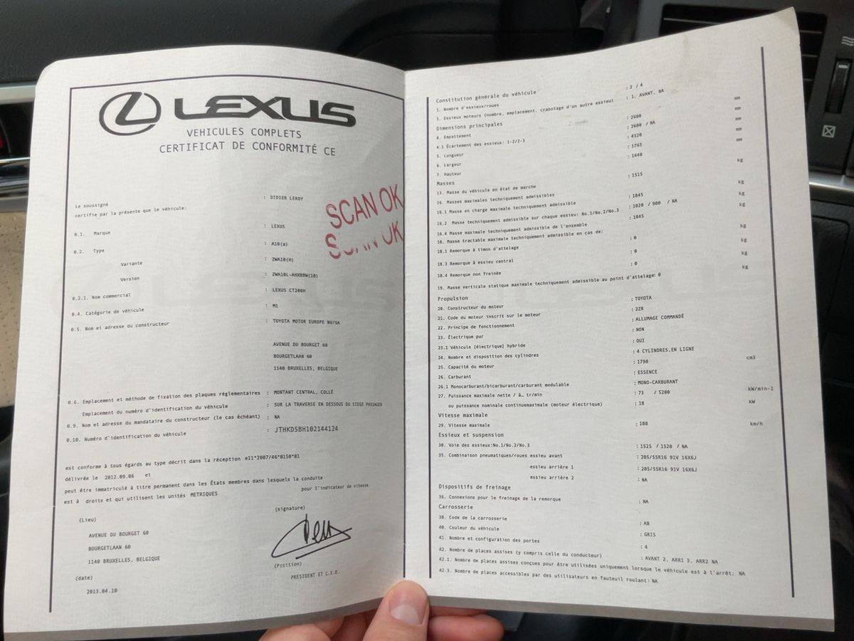 Lexus CT-Serie d'occasion