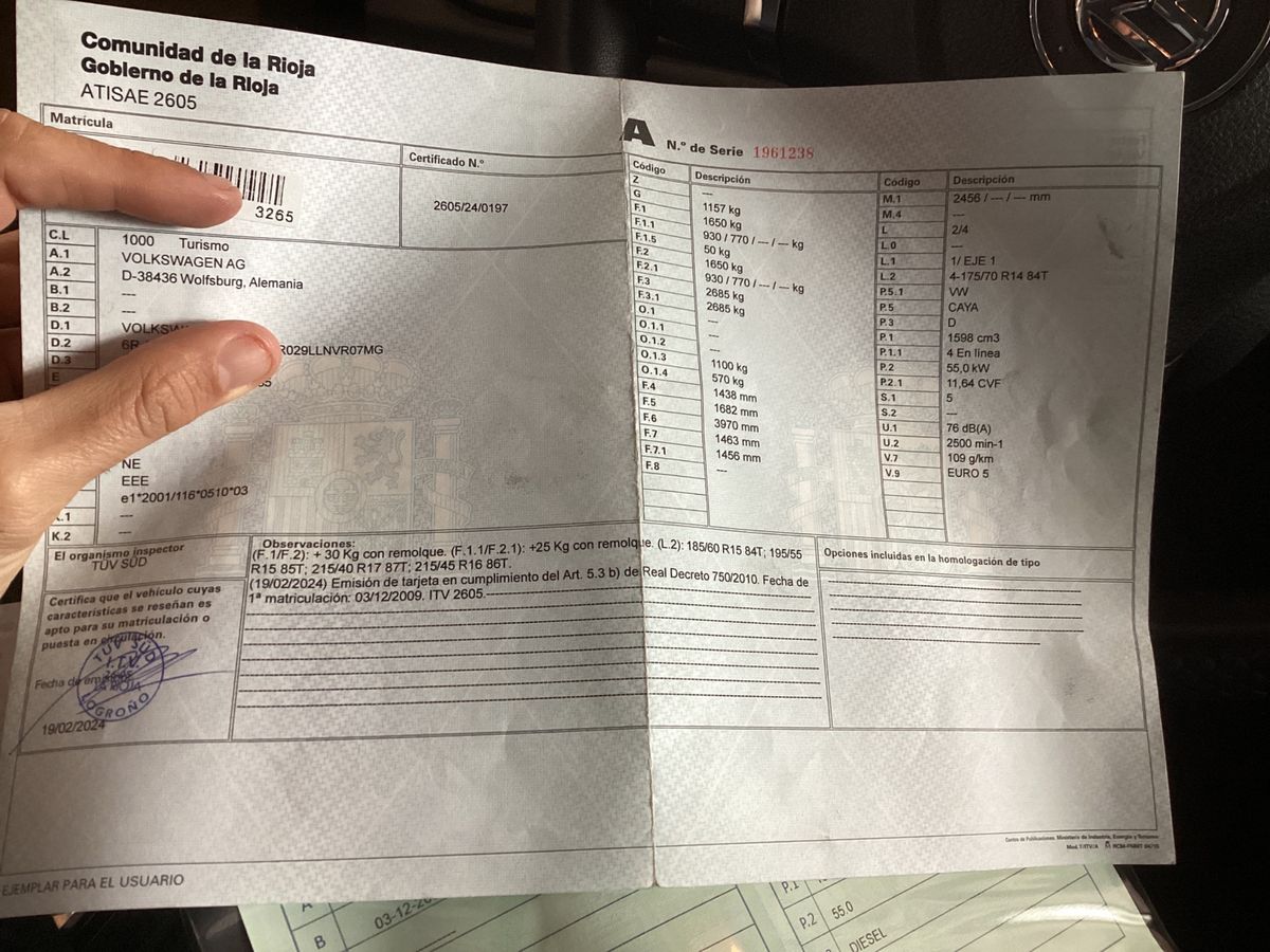 Volkswagen Polo 1.6 TDI Comfortline