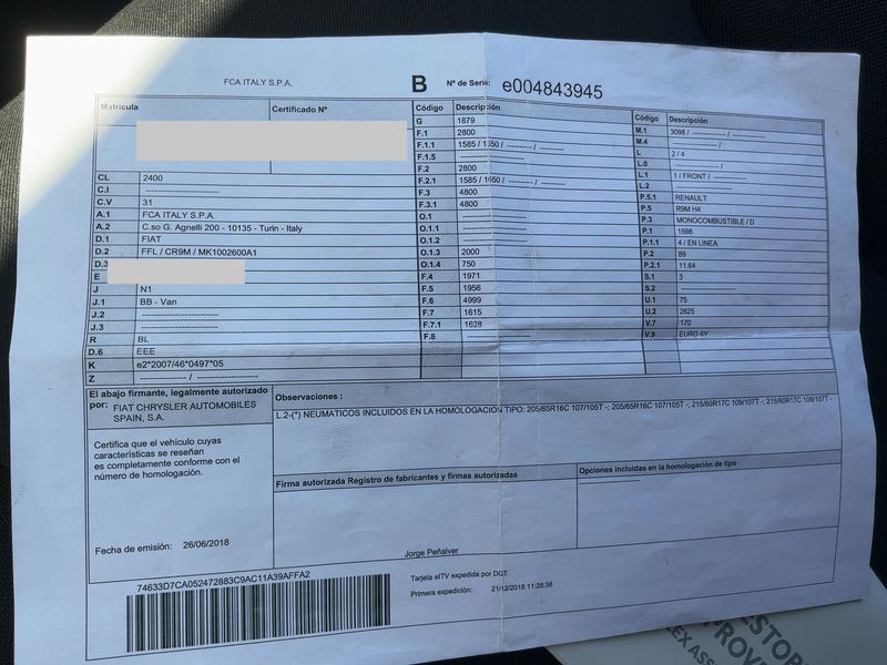Fiat Talento 1.6 Turbodiesel Multijet L1H1 1,0t Basis — zdjęcie 16