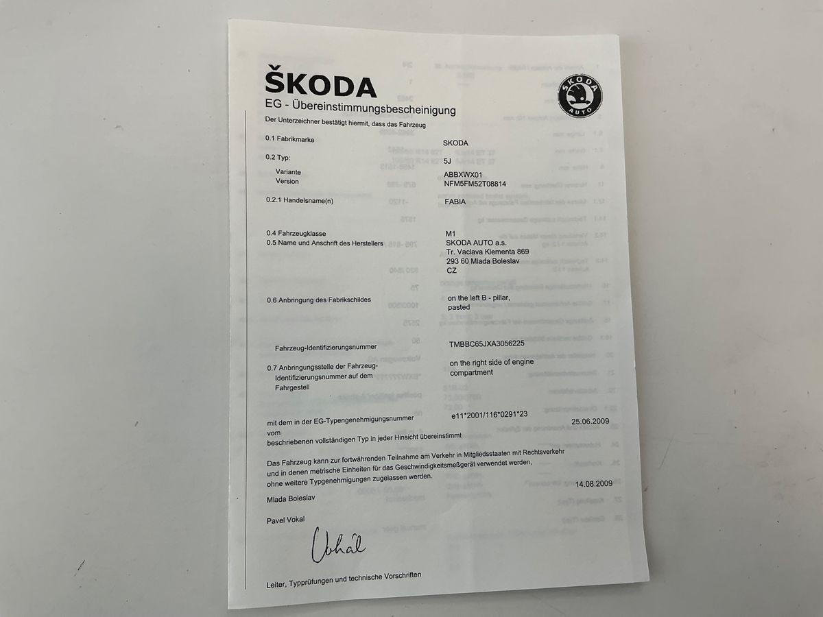Skoda Fabia d'occasion