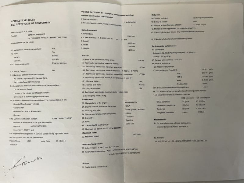 Kia Picanto 1.2 Spirit — zdjęcie 16