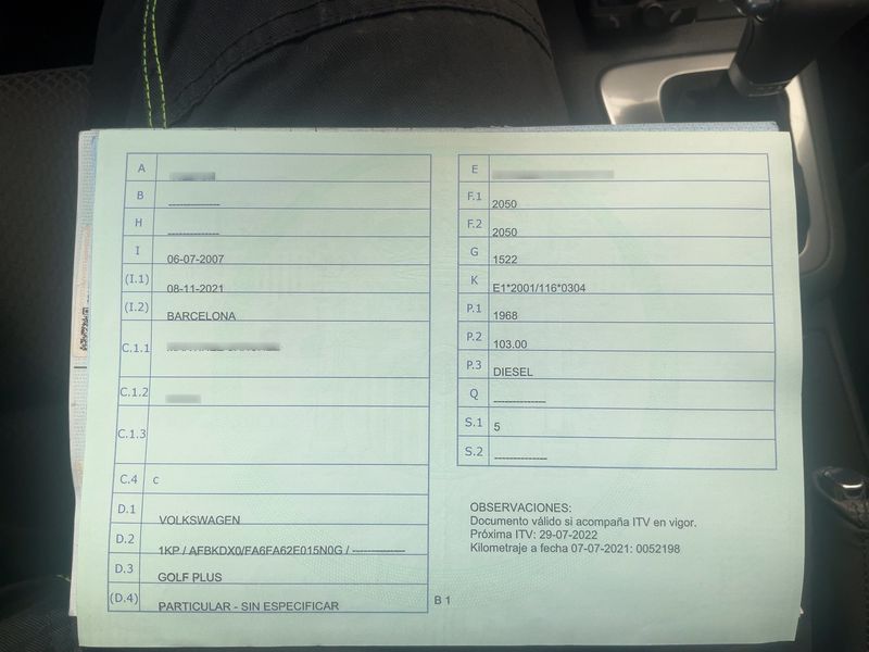 Volkswagen Golf V Plus 2.0 TDI Sportline — zdjęcie 15