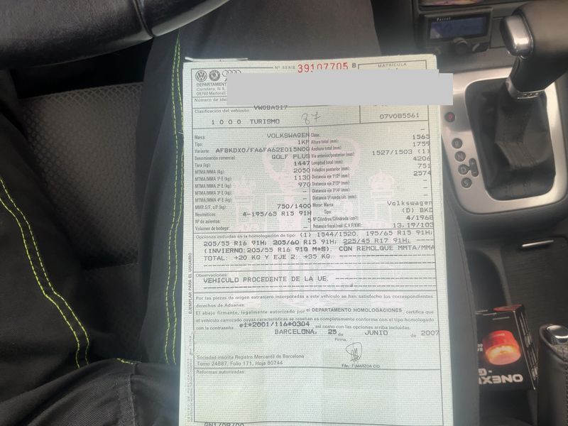 Volkswagen Golf V Plus 2.0 TDI Sportline — zdjęcie 16