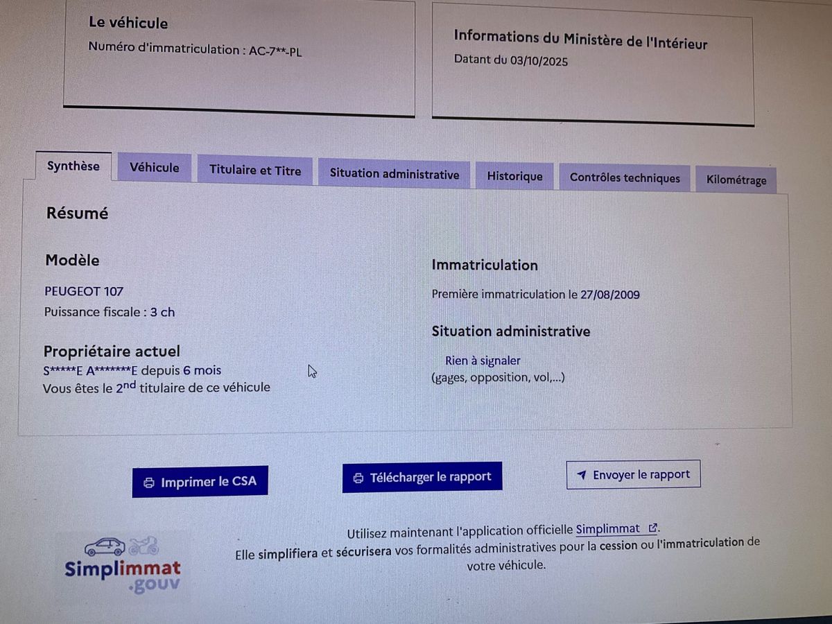 Peugeot 107 1.4 HDi Trendy