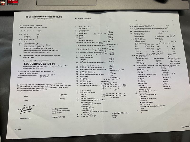 Honda Jazz 1.4 Comfort — zdjęcie 6