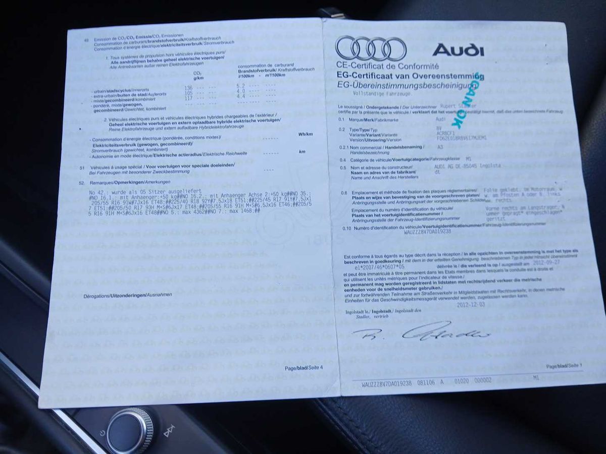 Audi A3 d'occasion