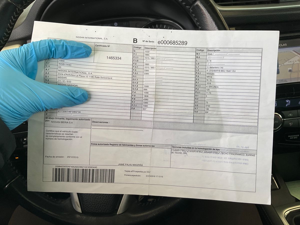 Nissan Qashqai d'occasion