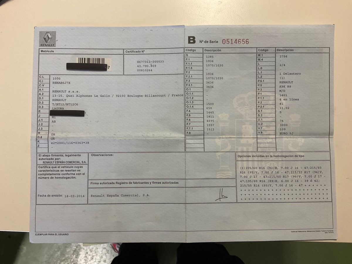 Renault Laguna d'occasion