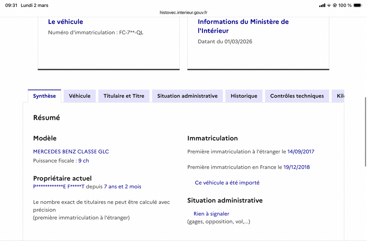 Renault Megane d'occasion