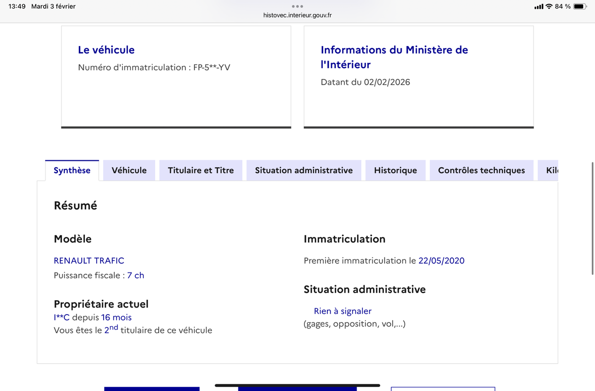 Renault Trafic d'occasion