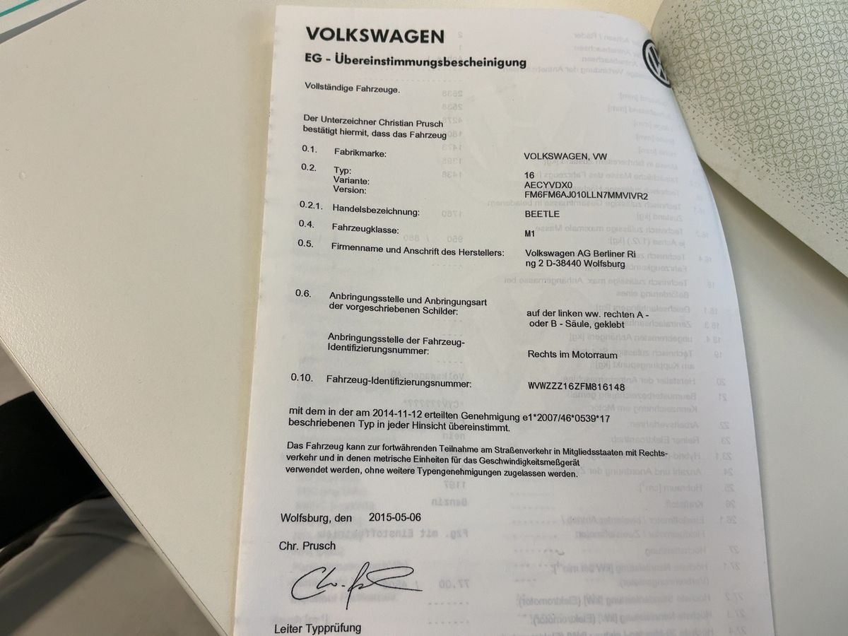 Volkswagen Beetle d'occasion