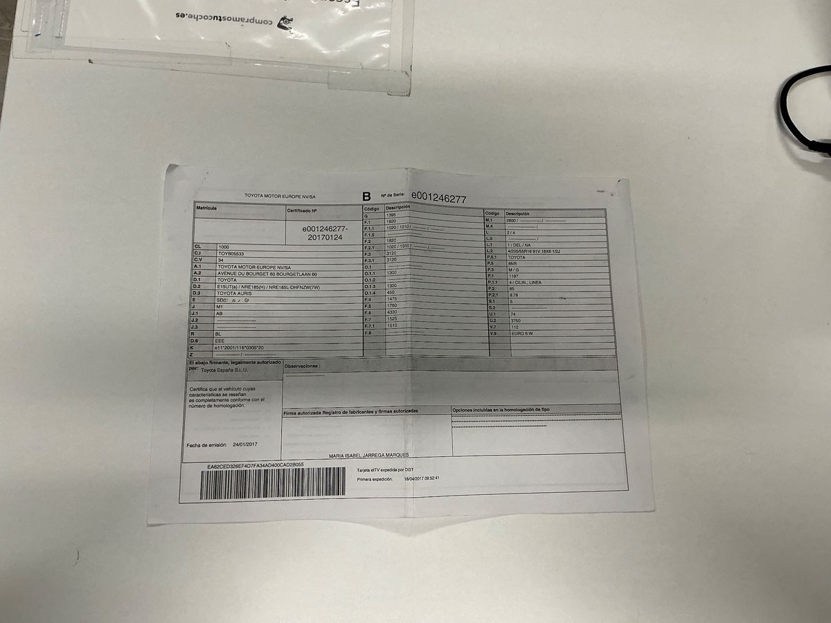 Toyota Auris d'occasion