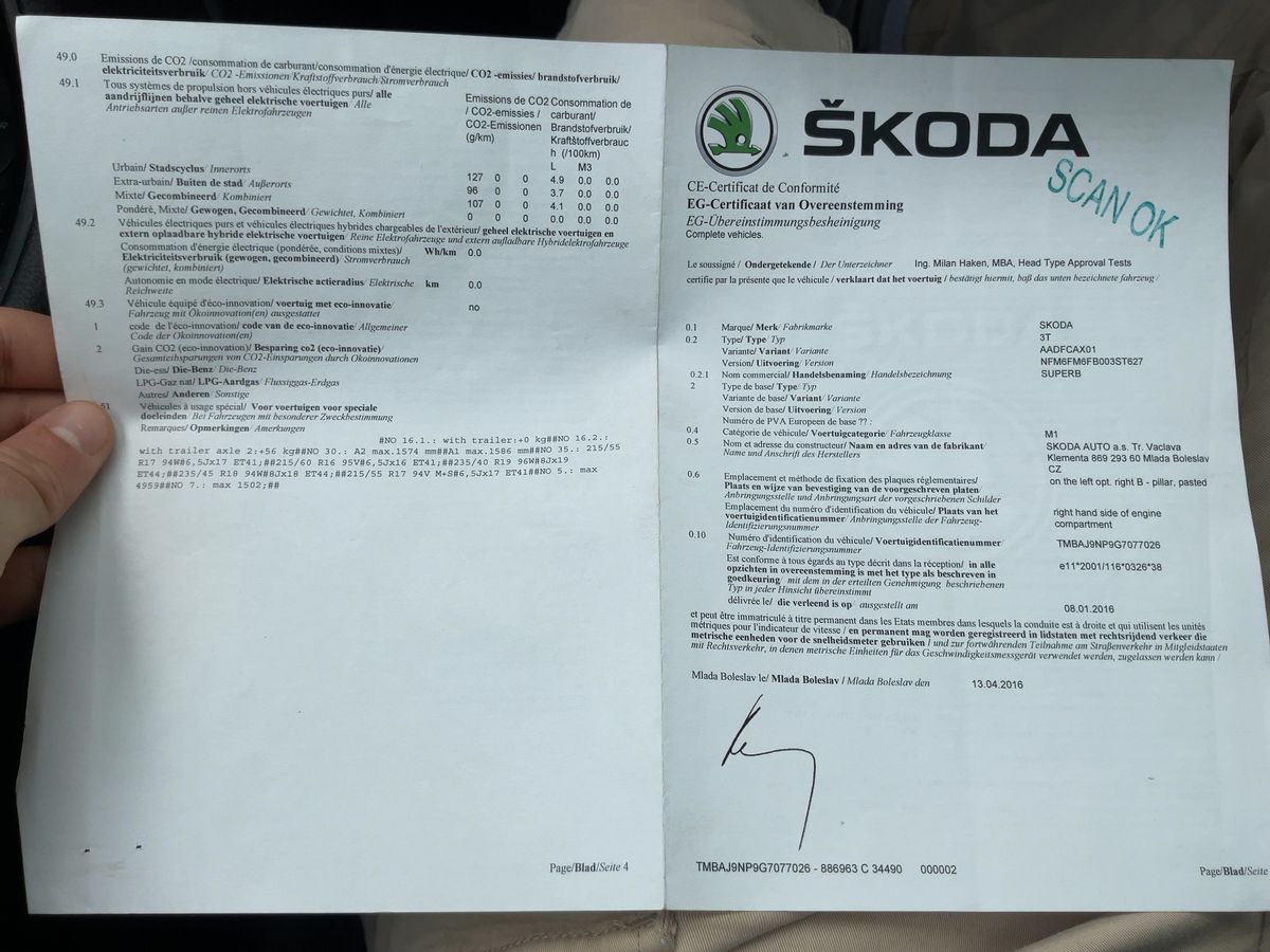 Skoda Superb d'occasion