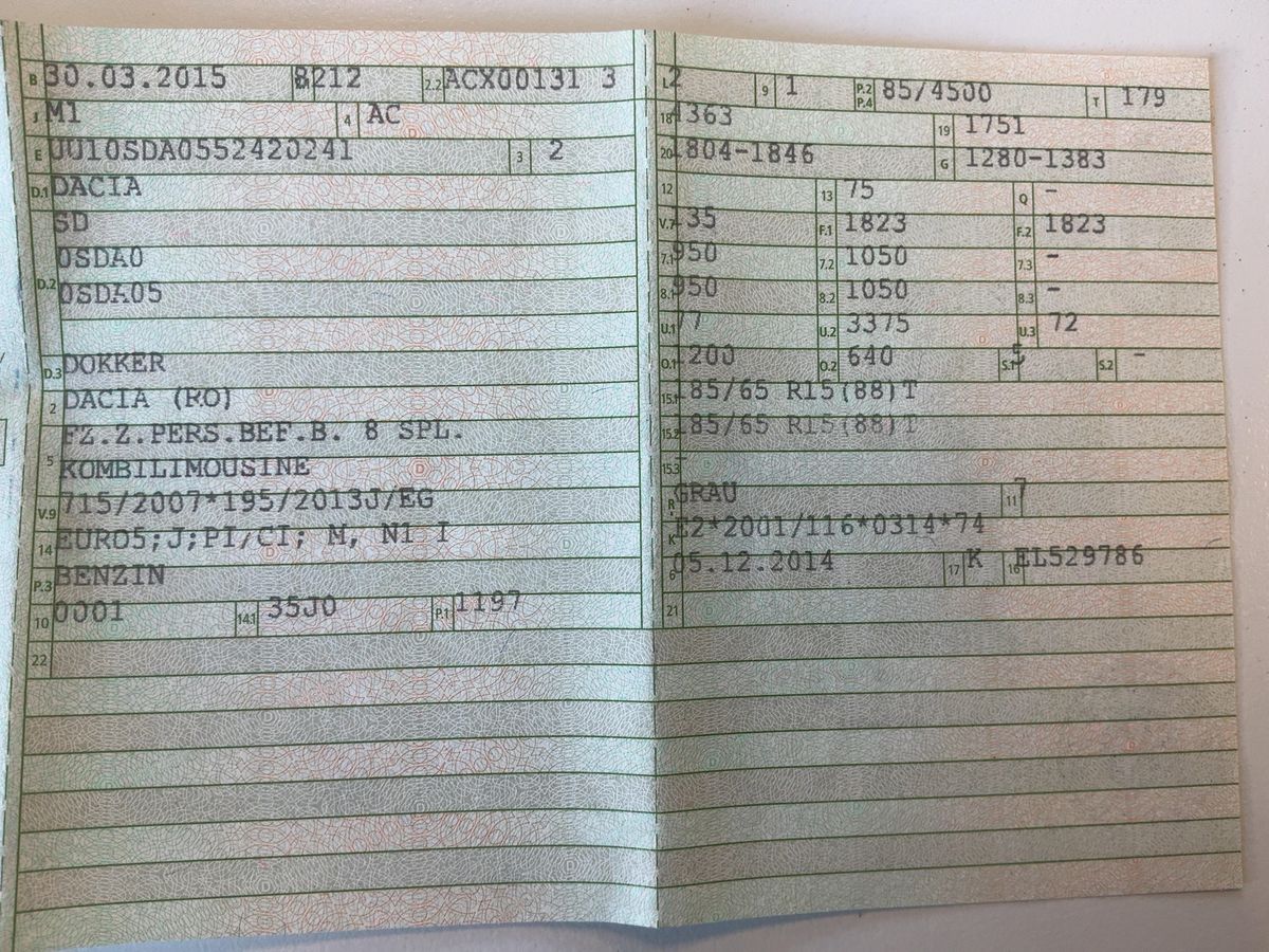 Dacia Dokker d'occasion