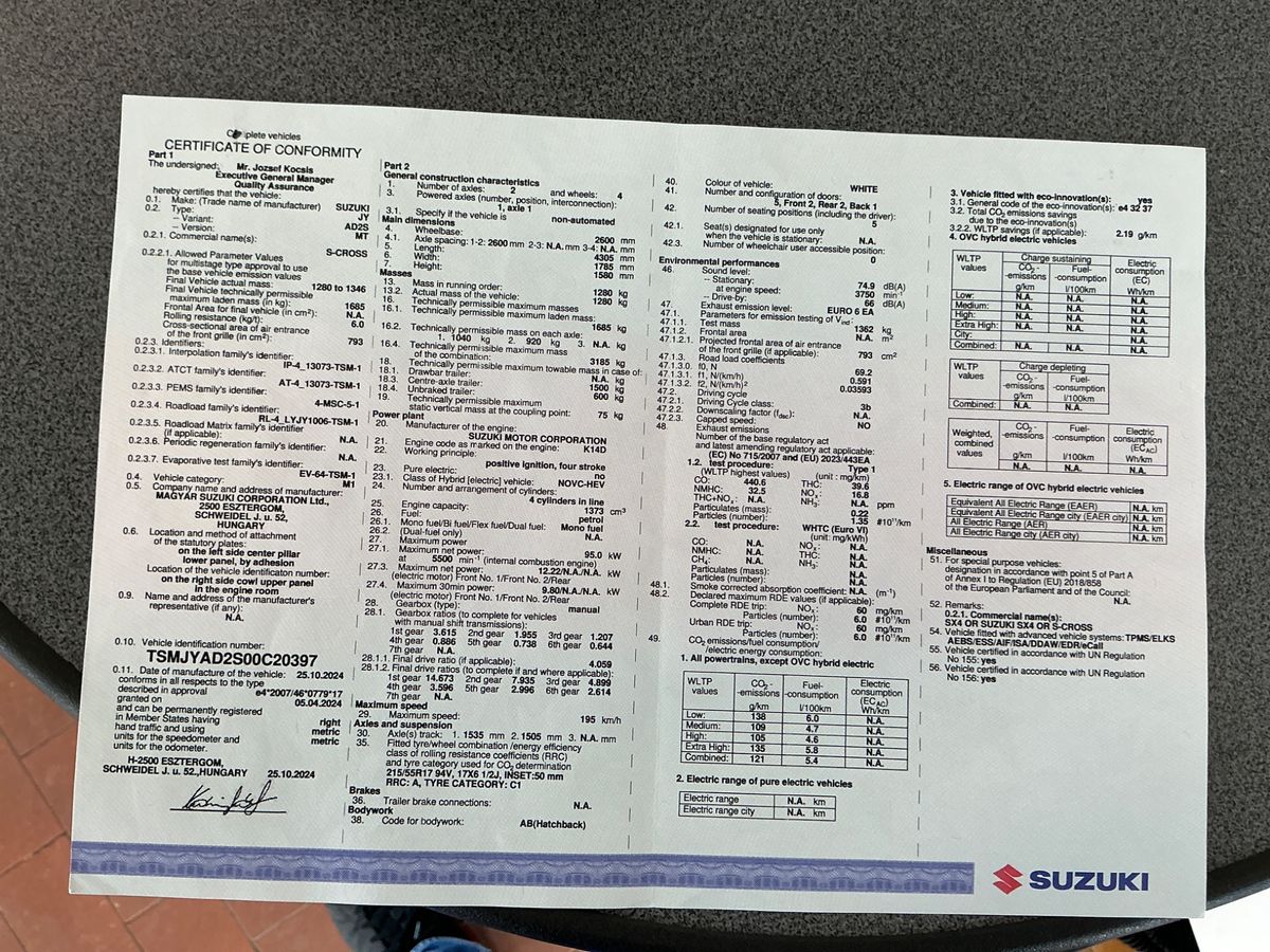 Suzuki S-Cross d'occasion
